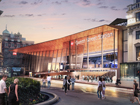 Impression of how Queen Street station could look when completed